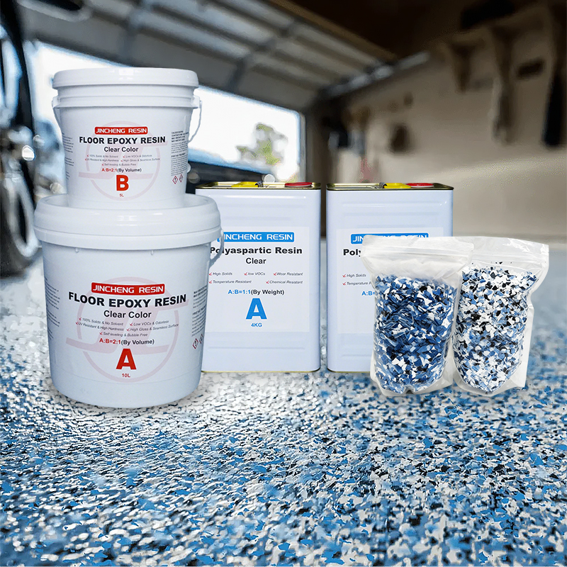Flake Epoxy Floor Coating Kit