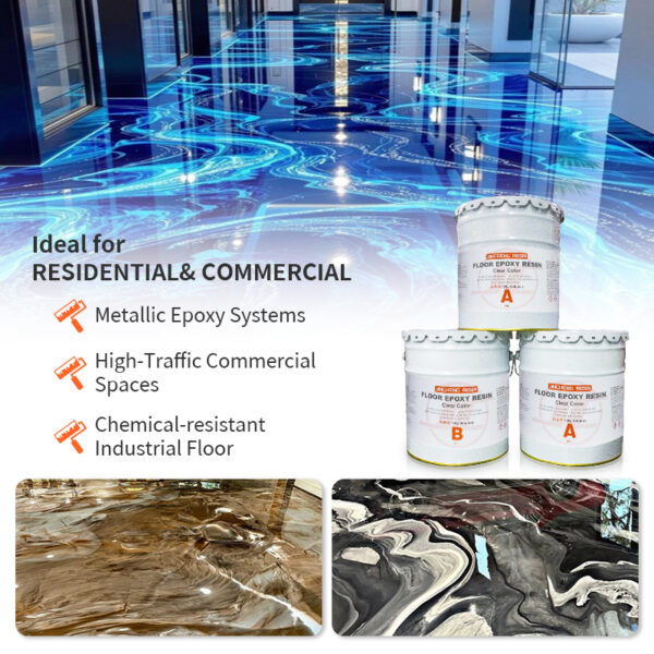 Epoxy Metallic Floor Coating