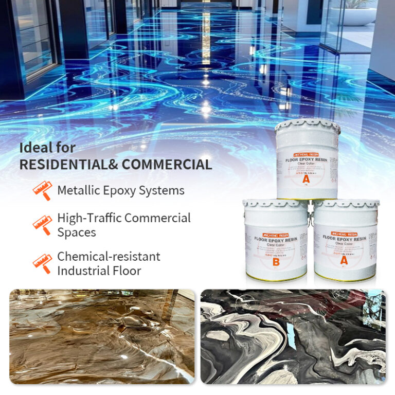 Epoxy Metallic Floor Coating