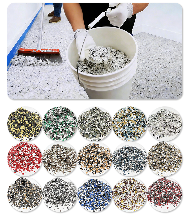 High Composite Rock Chips With Customizable Colors