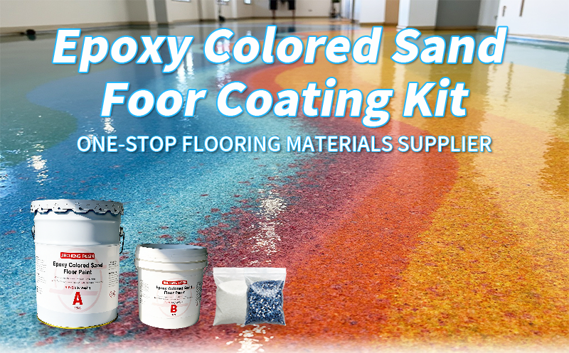 Epoxy Colored Sand Foor Coating Kit