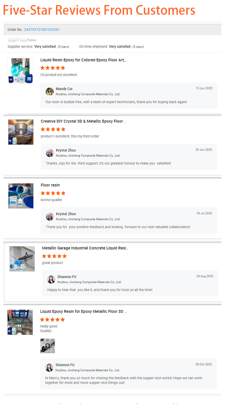 Five Star Reviews From Customers