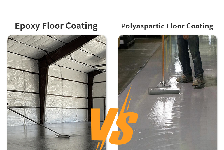 Epoxy Floor Coating VSPolyaspartic Floor Coating