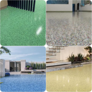 Colored Sand Epoxy Floor Coating