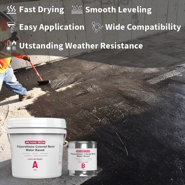 Polyurethane Colored Resin Water Based