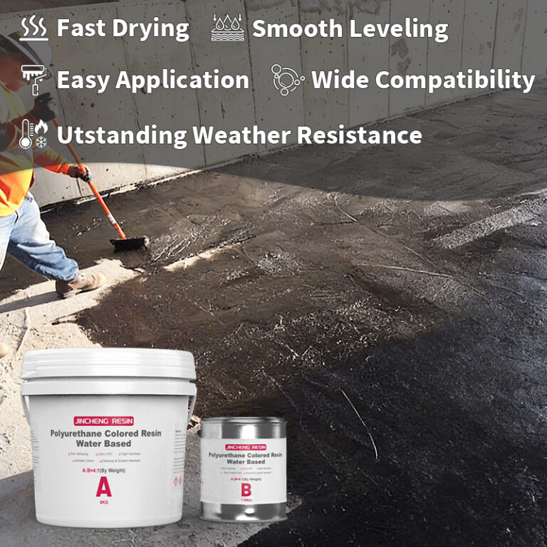 Polyurethane Colored Resin Water Based