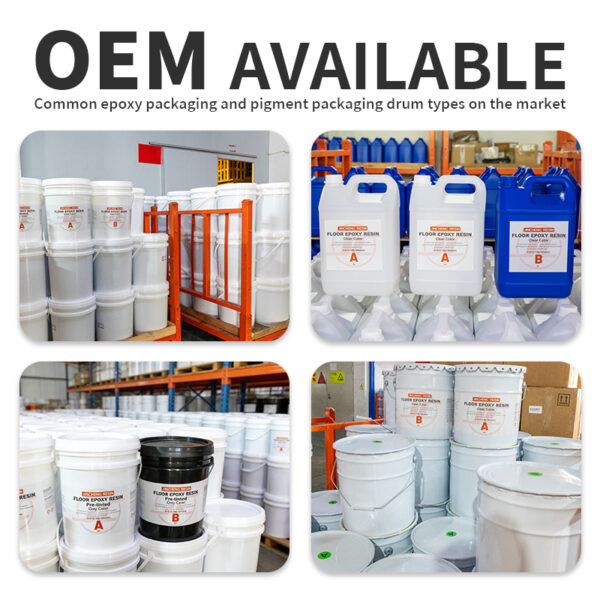 Polyurethane Colored Resin Water Based