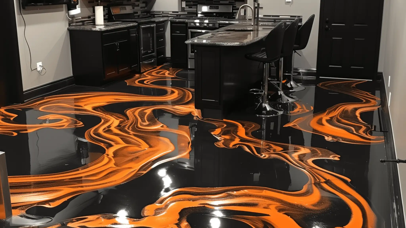 Epoxy Metallic Floor Coating