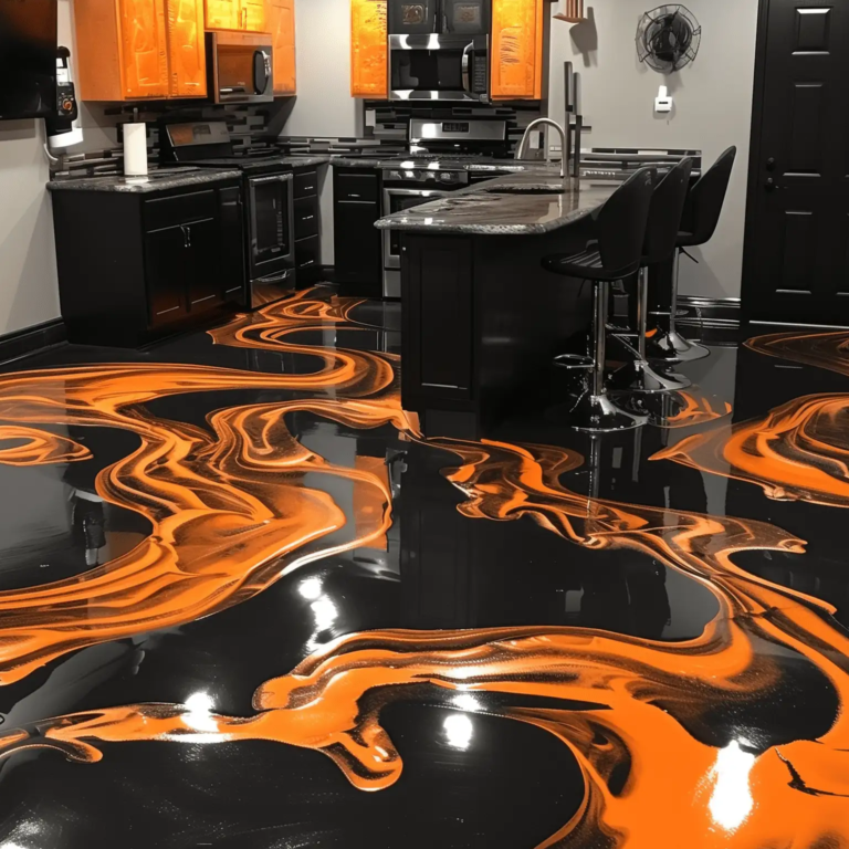 Epoxy Metallic Floor Coating