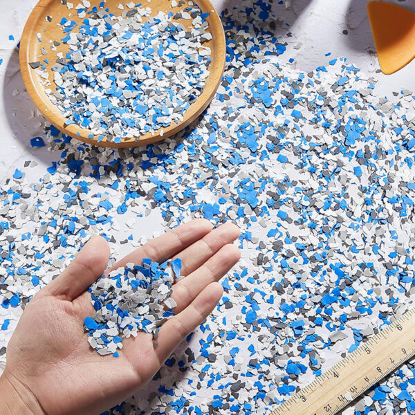 Colored Epoxies Vinyl Flakes