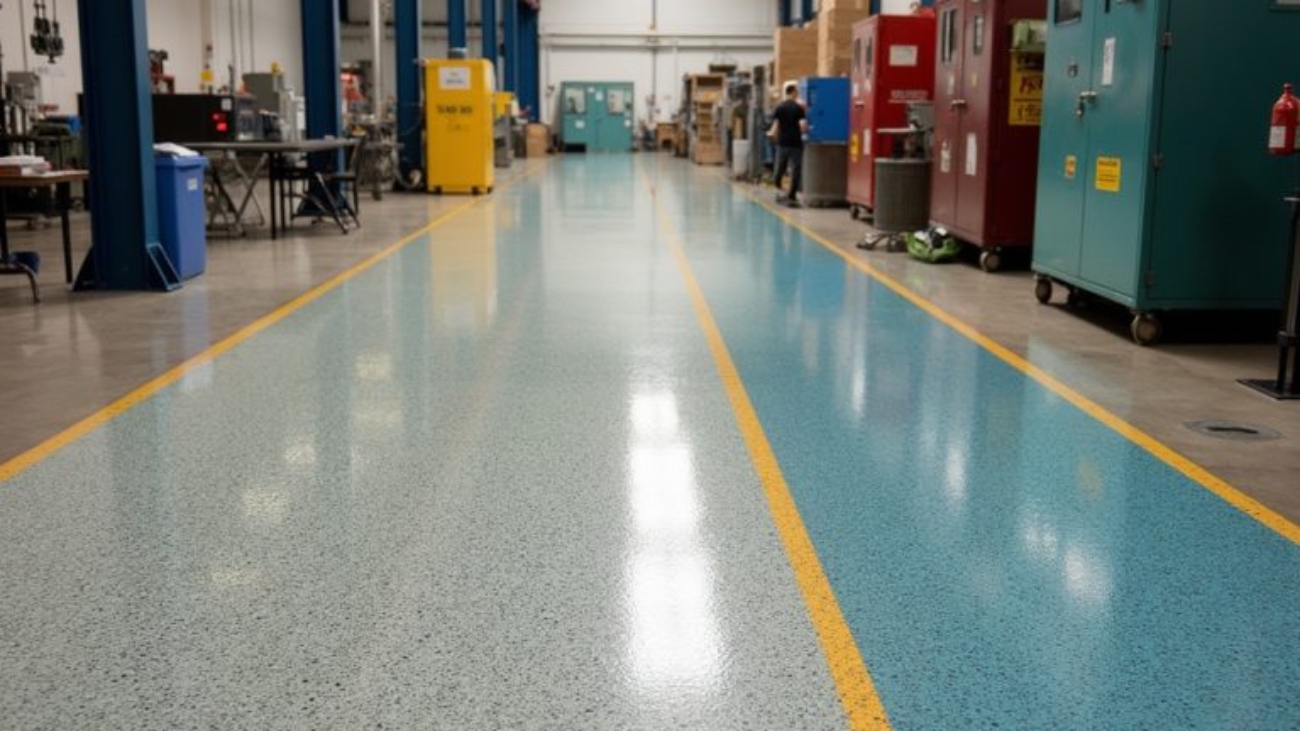 Epoxy Flake Floor Colors