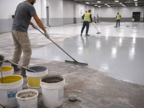 How To Apply Polyaspartic Floor Coating