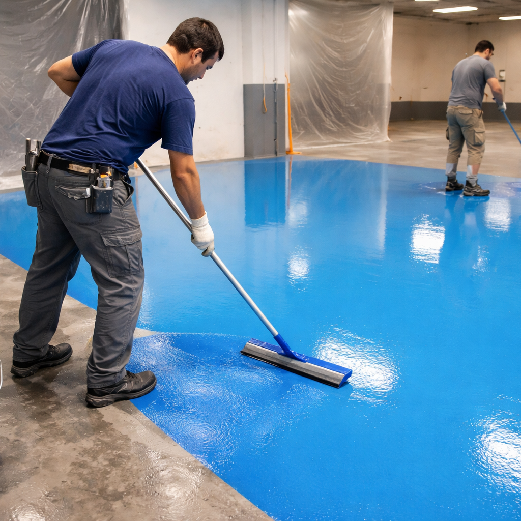 Can You Paint Over Epoxy Floor Coating？