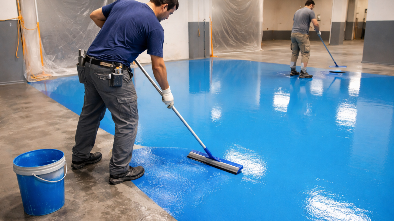 Can You Paint Over Epoxy Floor Coating？