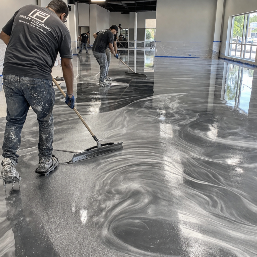 Analysis Of The Advantages, Disadvantages, And Application Areas Of Metallic Epoxy Floor Coatings