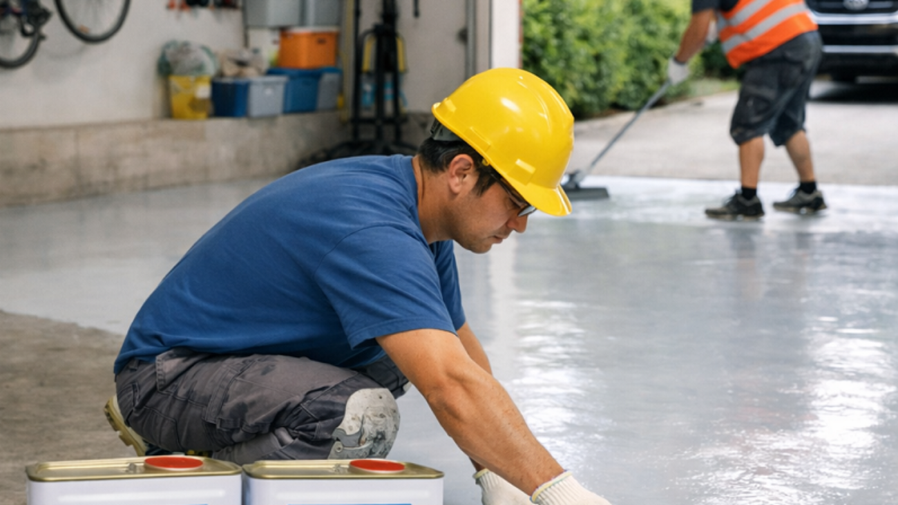 Polyaspartic Coating For Garage 1