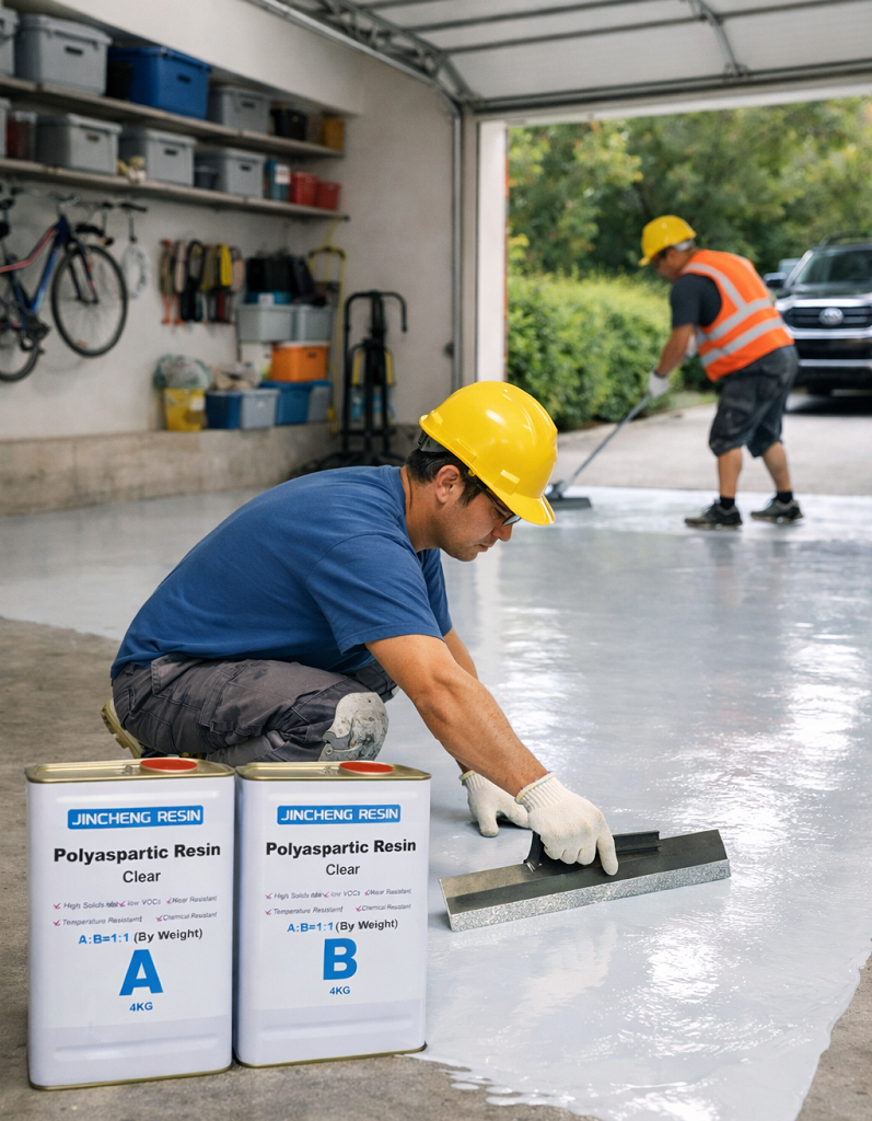 Polyaspartic Coating For Garage 1