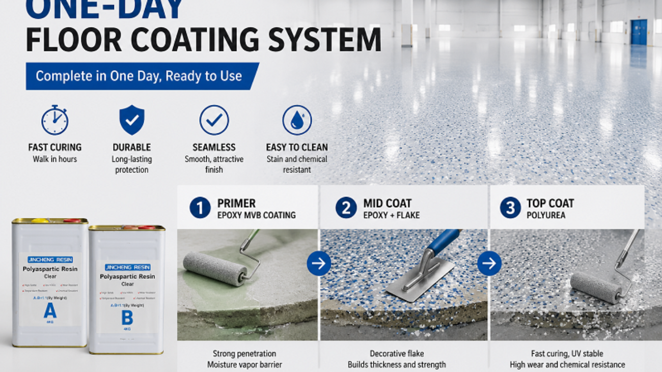 One Day Floor Coating System