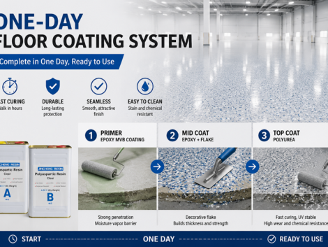 One Day Floor Coating System