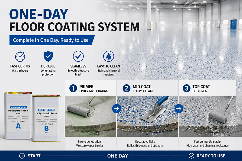 One Day Floor Coating System