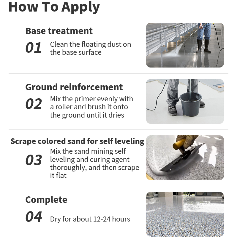 Epoxy Colored Sand Floor Coating 1