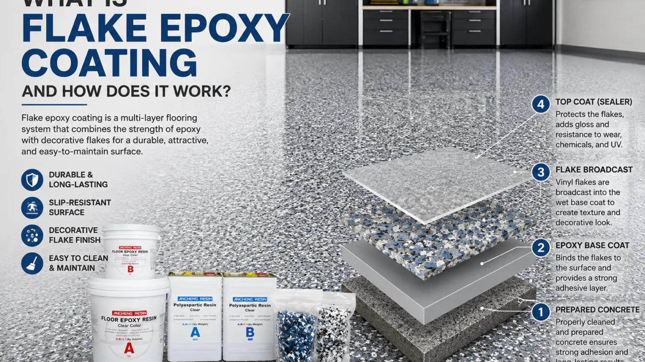 Flake Epoxy Coating