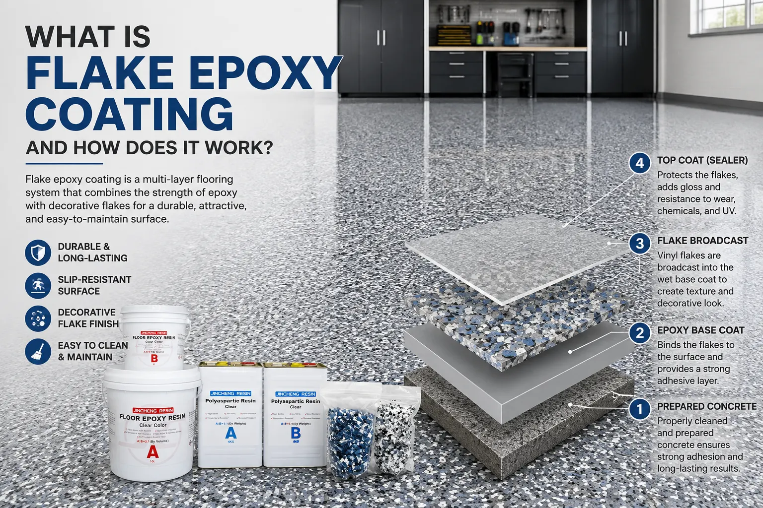 Flake Epoxy Coating