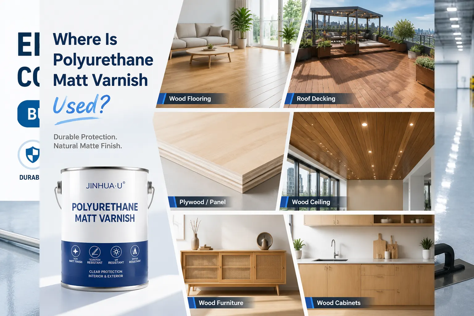 Polyurethane Matt Varnish