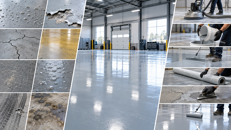 Epoxy Floor Coating Problems