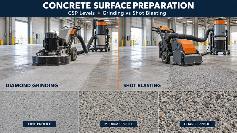 Concrete Surface Preparation For Epoxy