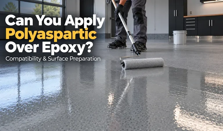 Polyaspartic Over Epoxy (2)